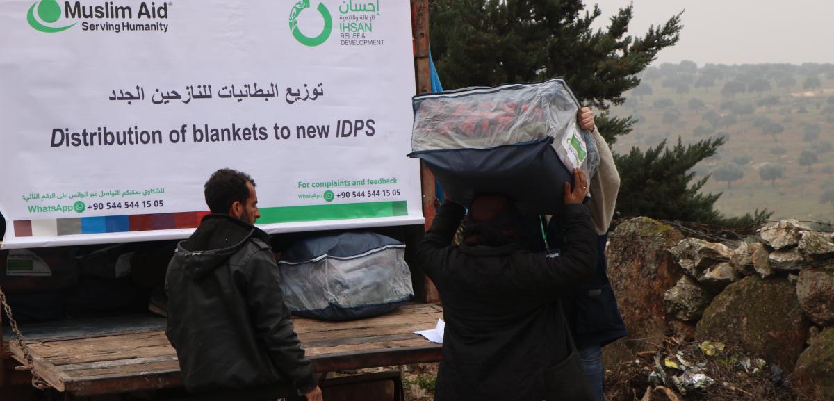 Aid for Idlib&#039;s Displaced: Muslim Aid Steps Up 12478