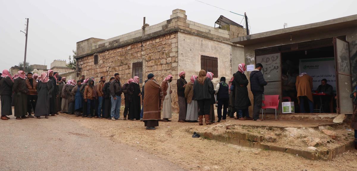 Aid for Idlib&#039;s Displaced: Muslim Aid Steps Up 12482