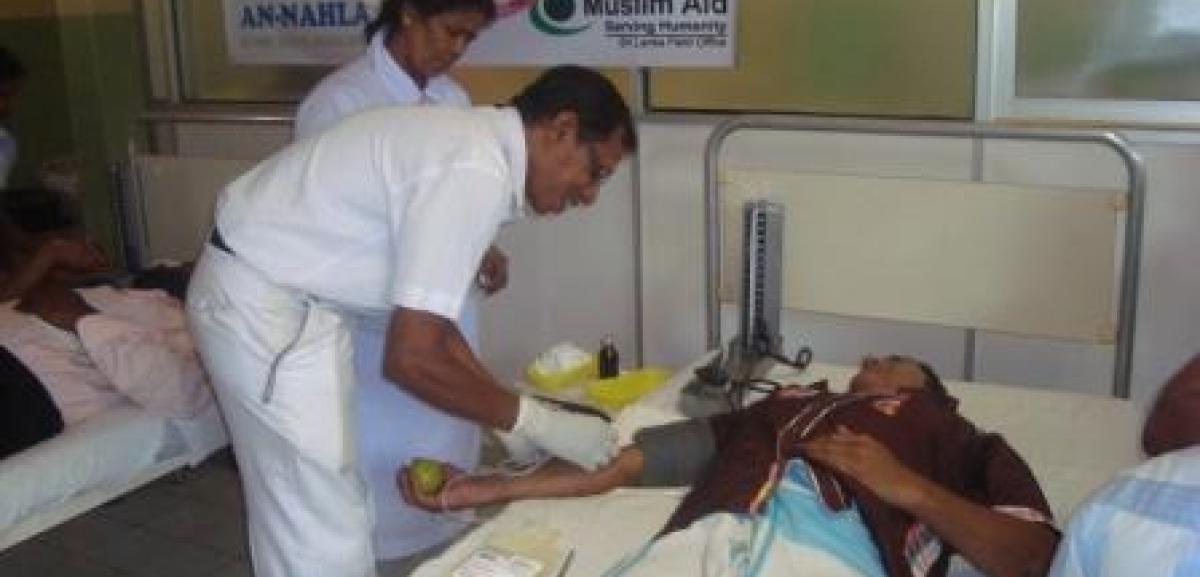 Muslim Aid Sri Lanka supports a blood donation camp 1339