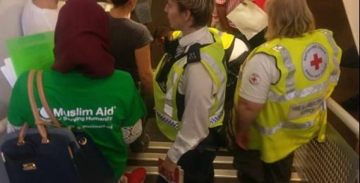 MUSLIM AID RESPONDS TO GRENFELL TOWER FIRE