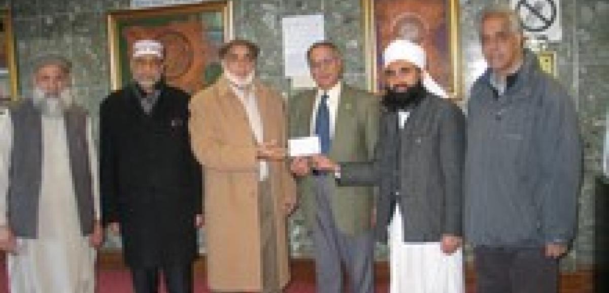 Ilford Islamic Centre gives generously to save lives in Balochistan 1840