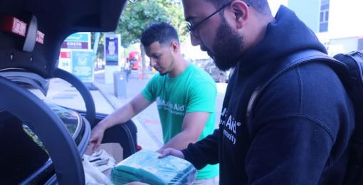 Muslim Aid responds to Afghans arriving in the UK