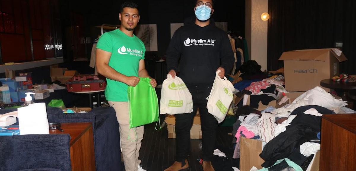 Muslim Aid responds to Afghans arriving in the UK 21338