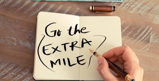 Why You Should Go the Extra Mile