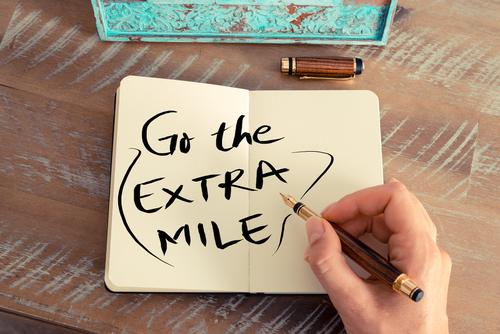 Why You Should Go the Extra Mile