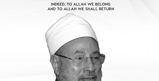 The passing away of renowned Egyptian scholar Dr Yusuf Al Qaradawi