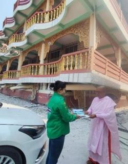Listen back to BBC interview on Myanmar quake rapid response 