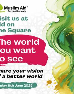 Muslim Aid Partners with Eid on the Square to Spotlight Young Voices 