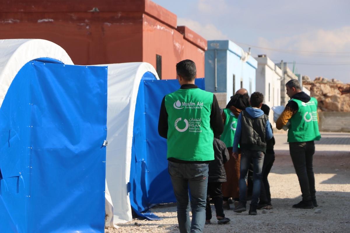 We are continuing our humanitarian efforts in Syria. We are currently providing urgent support to the vulnerable as we enter the phase of rebuilding the war-torn country with sustainable projects that will help Syrians stand back on their feet.