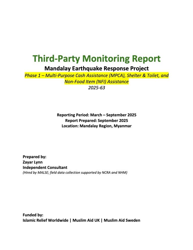 Evaluation Reports